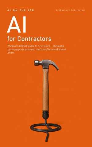 Cover of AI for Contractors & Construction Managers