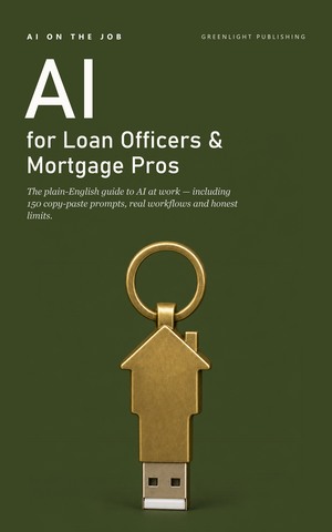 Cover of AI for Loan Officers & Mortgage Pros