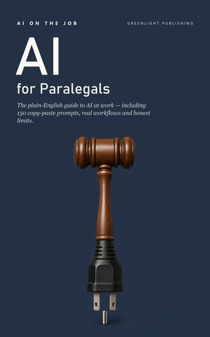Cover of AI for Paralegals