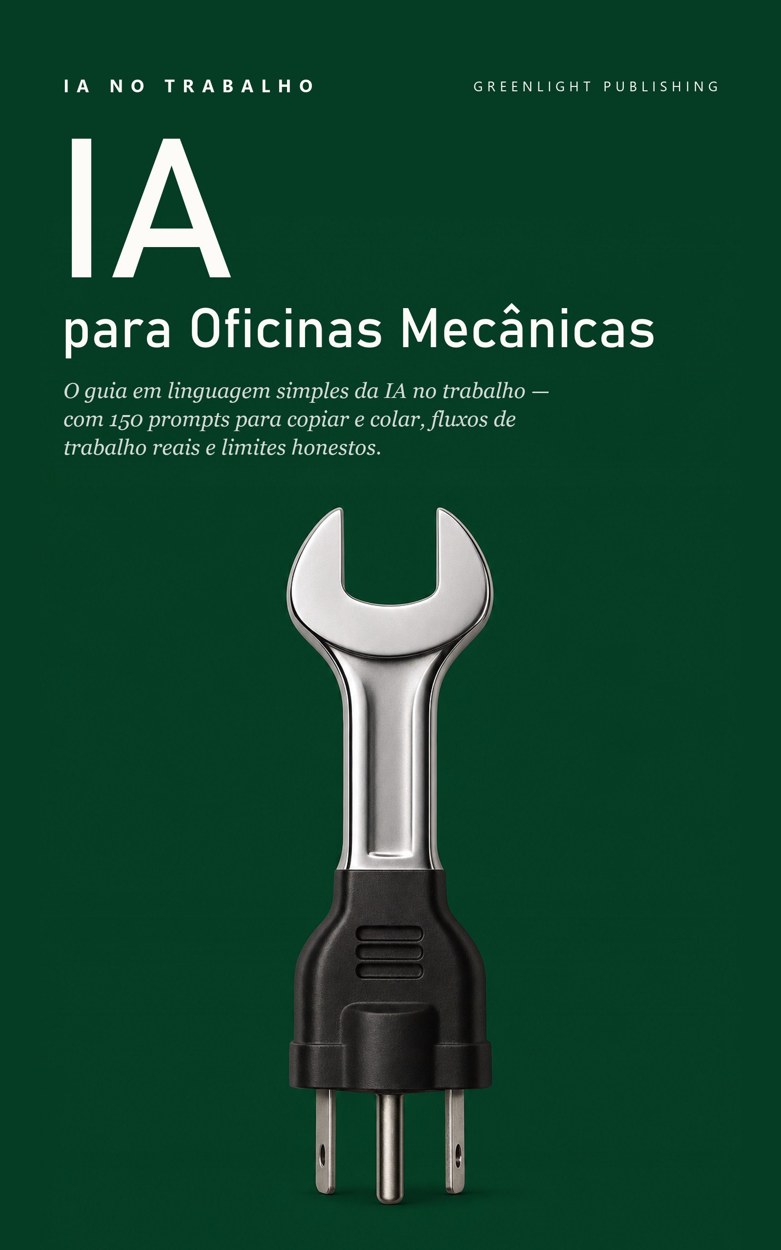 Capa de IA no Trabalho: Edição Oficinas Mecânicas