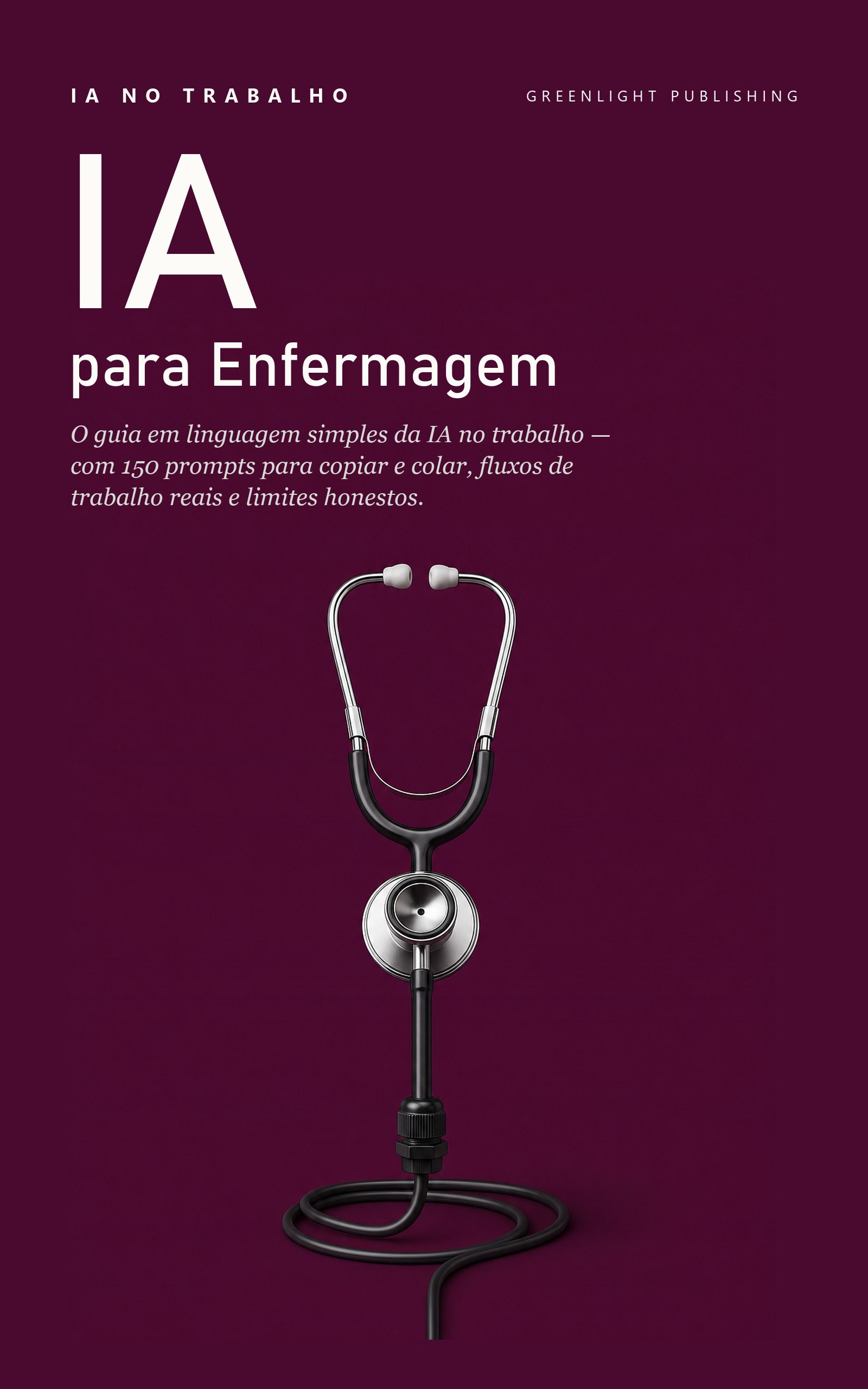 Capa de IA no Trabalho: Edição Enfermagem