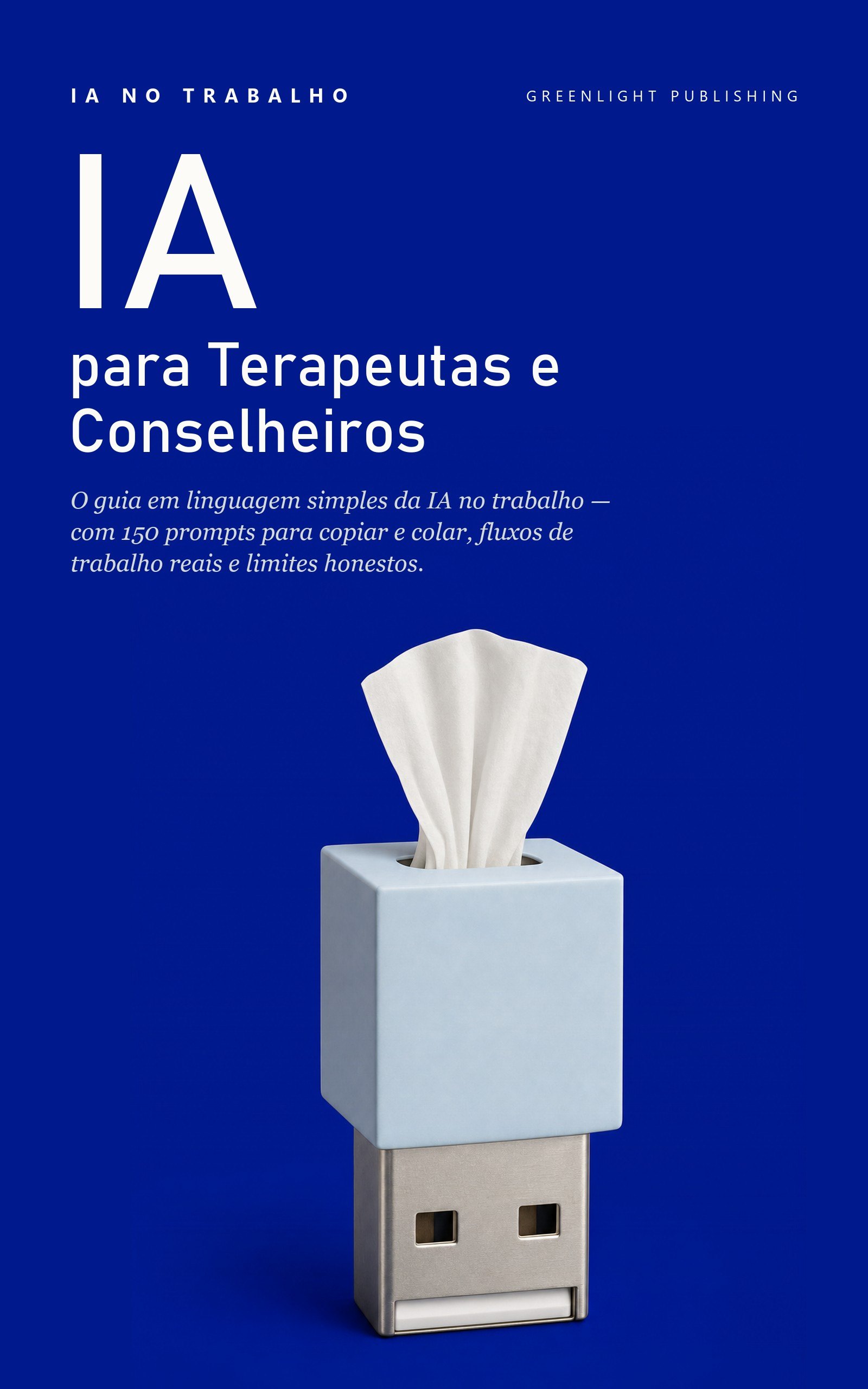 Capa de IA no Trabalho: Edição Terapeutas e Conselheiros