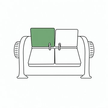 Line illustration: a desk rolodex the size of a bread bin spun open to reveal only four cards in its otherwise empty carousel, every card blank with no lettering or numerals of any kind, one of the four cards the accent colour